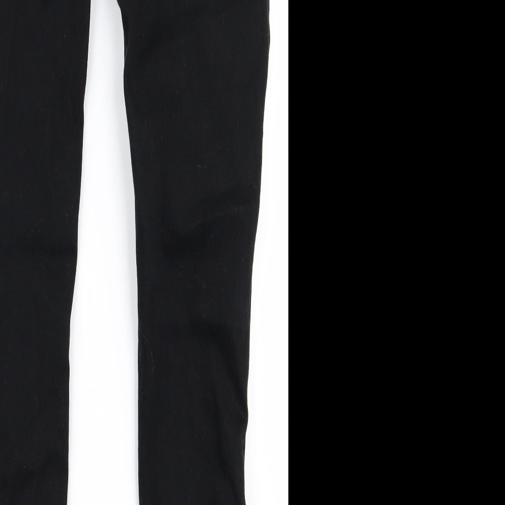 Topman Womens Black Skinny Jeans Size 32 L32 in