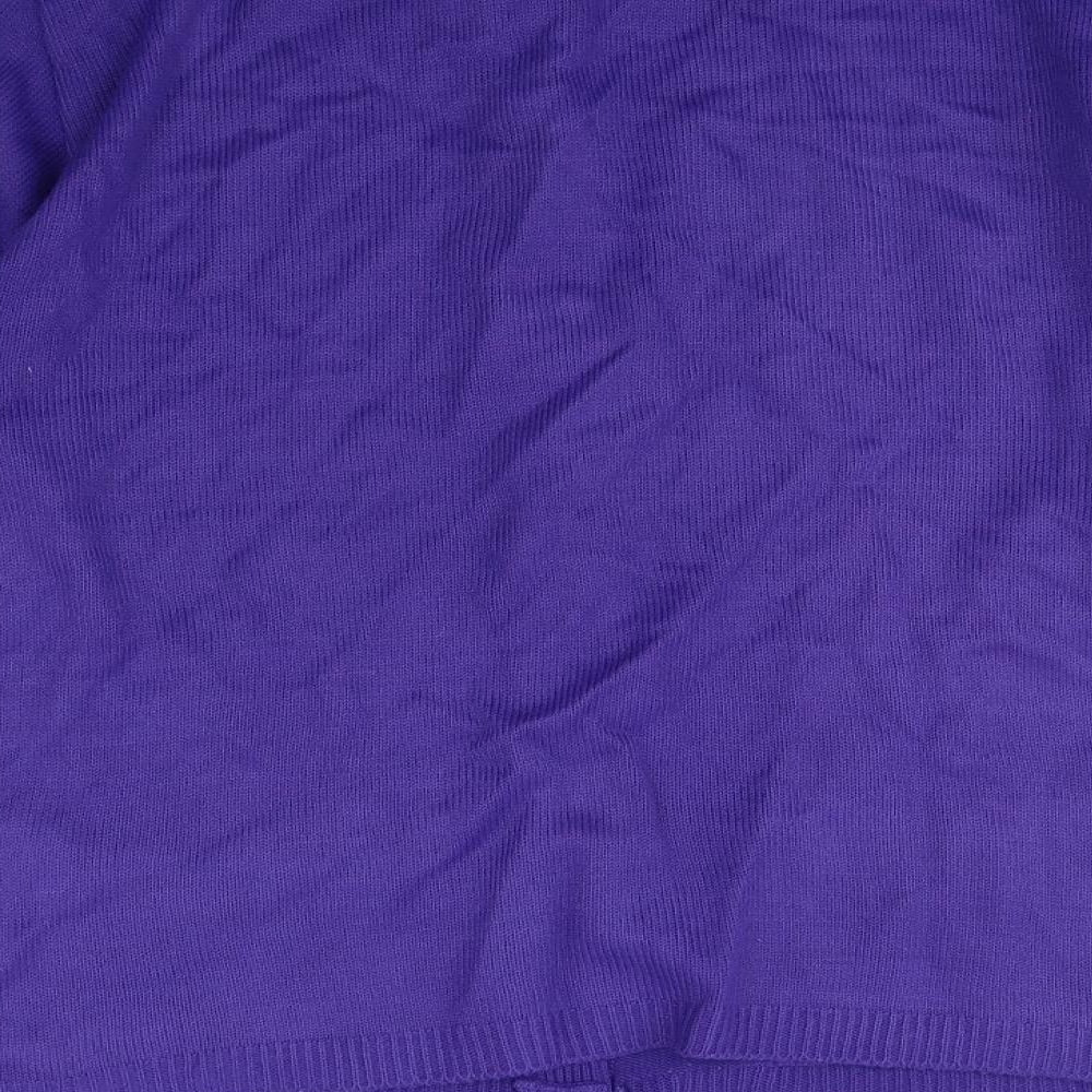care Womens Purple Jacket Size L