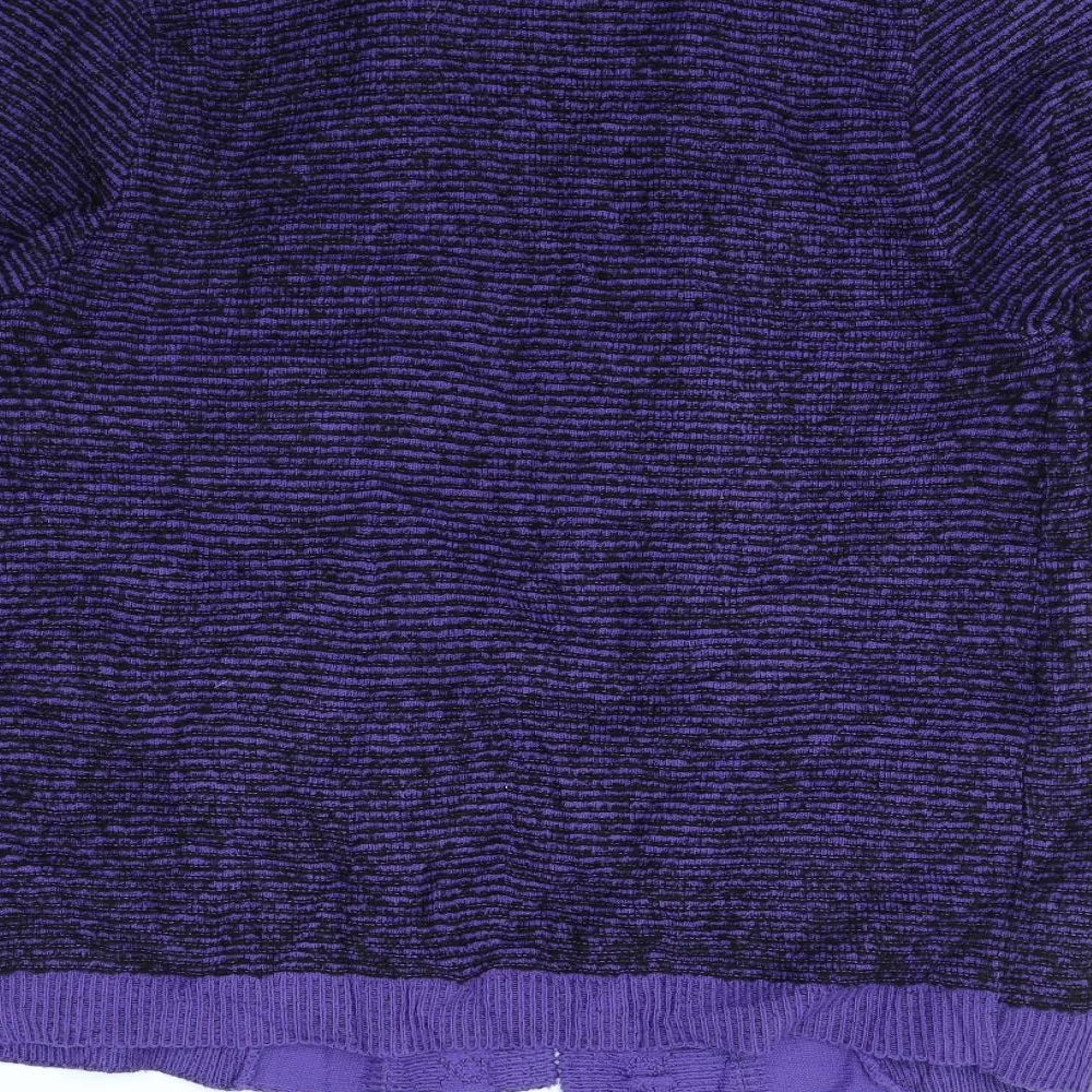 Lizzi Clarke Womens Purple Jacket Size L