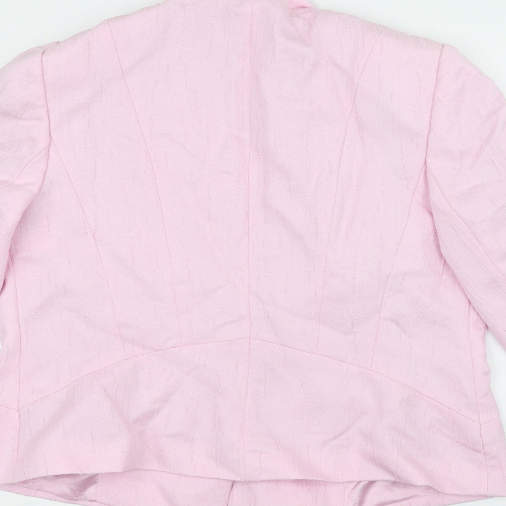 CC Womens Pink Jacket Size 14