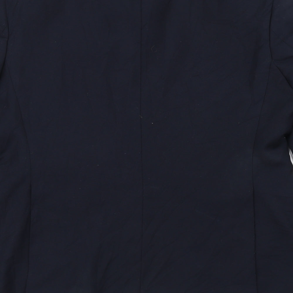 Burton Mens Blue Jacket Suit Jacket Size 40