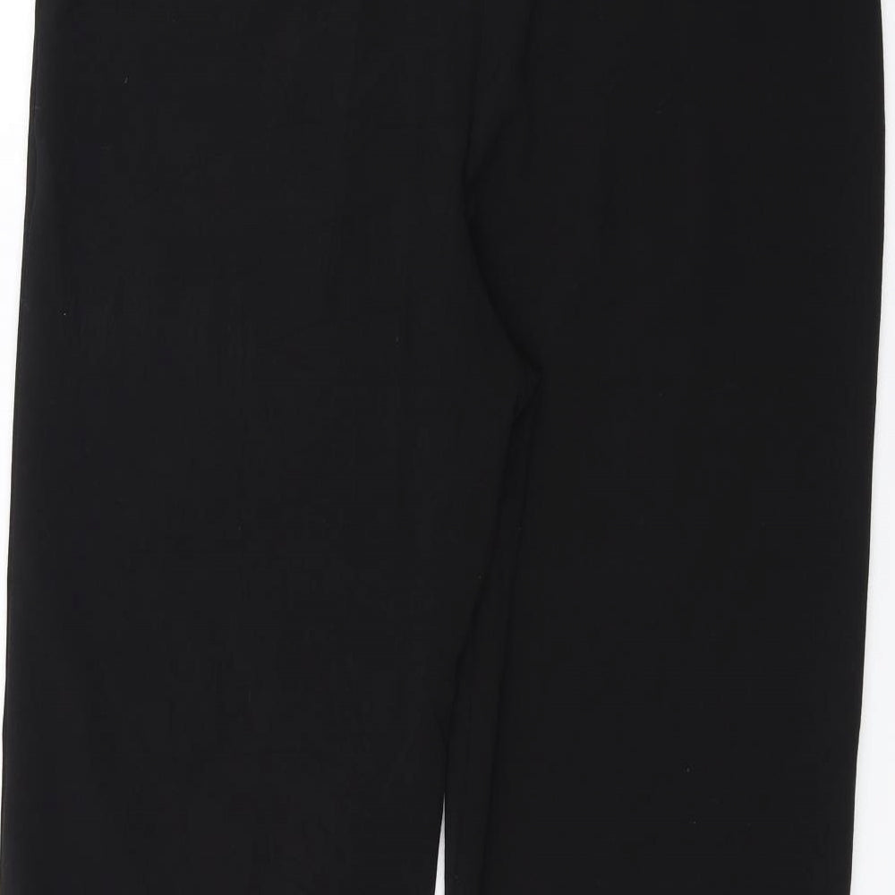 C.M.D Womens Black Trousers Size 16 L28 in