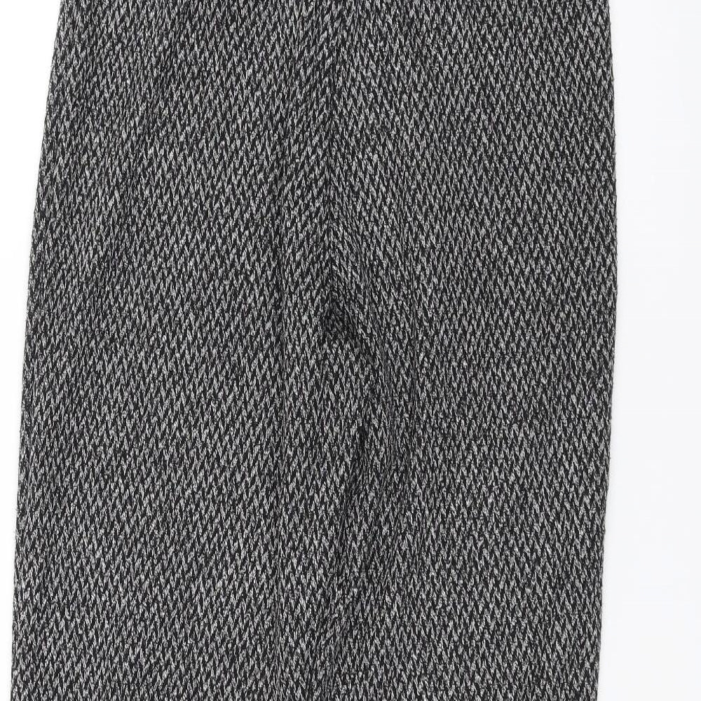 TU Womens Grey Trousers Size 10 L25 in