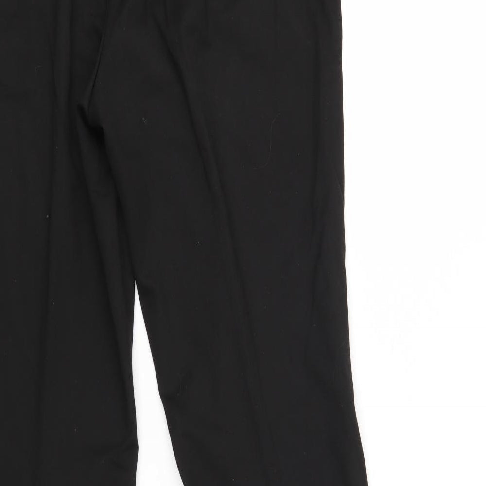 Principles Womens Black Trousers Size 12 L29 in