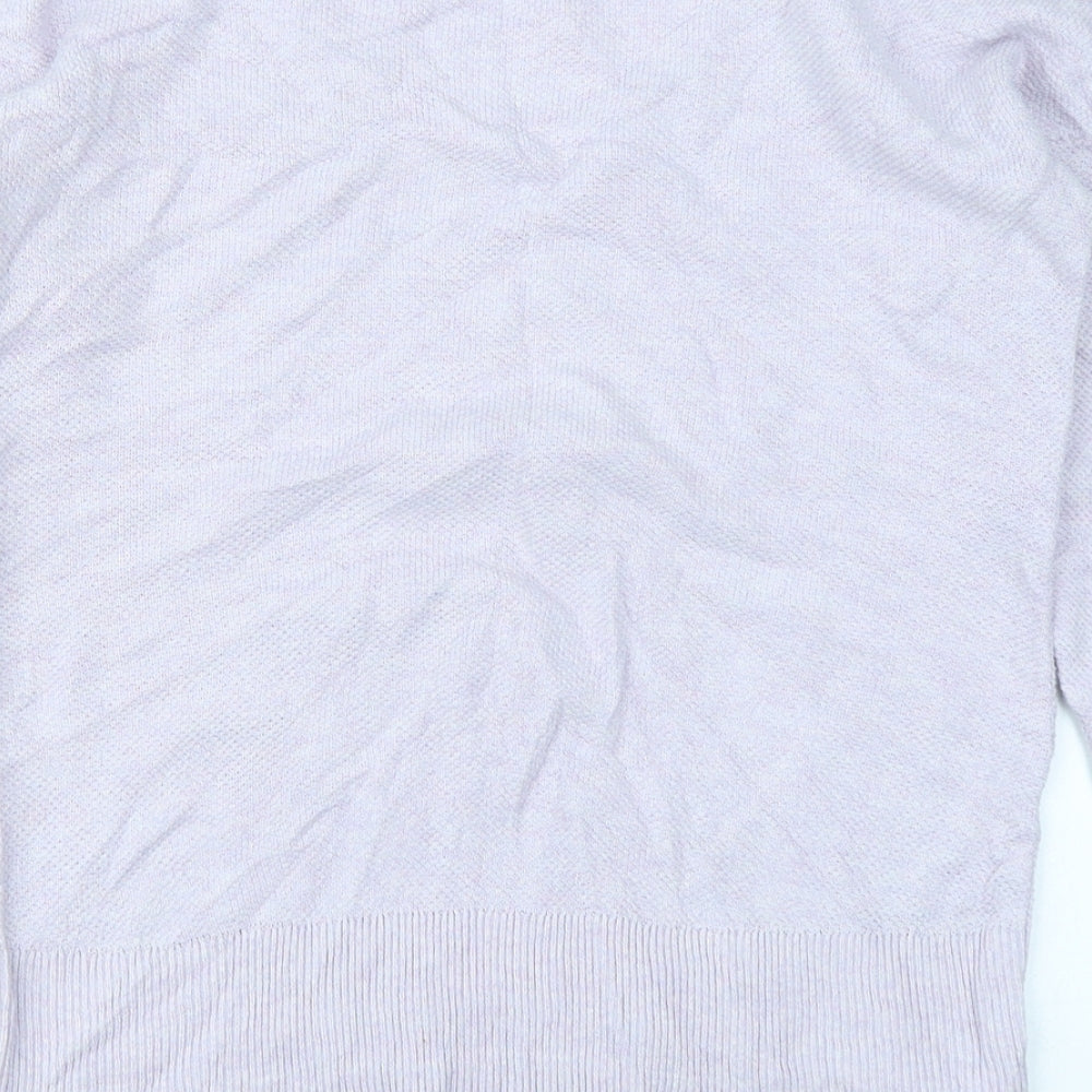 Gap Womens Purple Knit Pullover Jumper Size XS