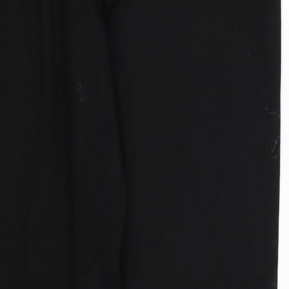 H&M Womens Black Trousers Size 8 L28 in