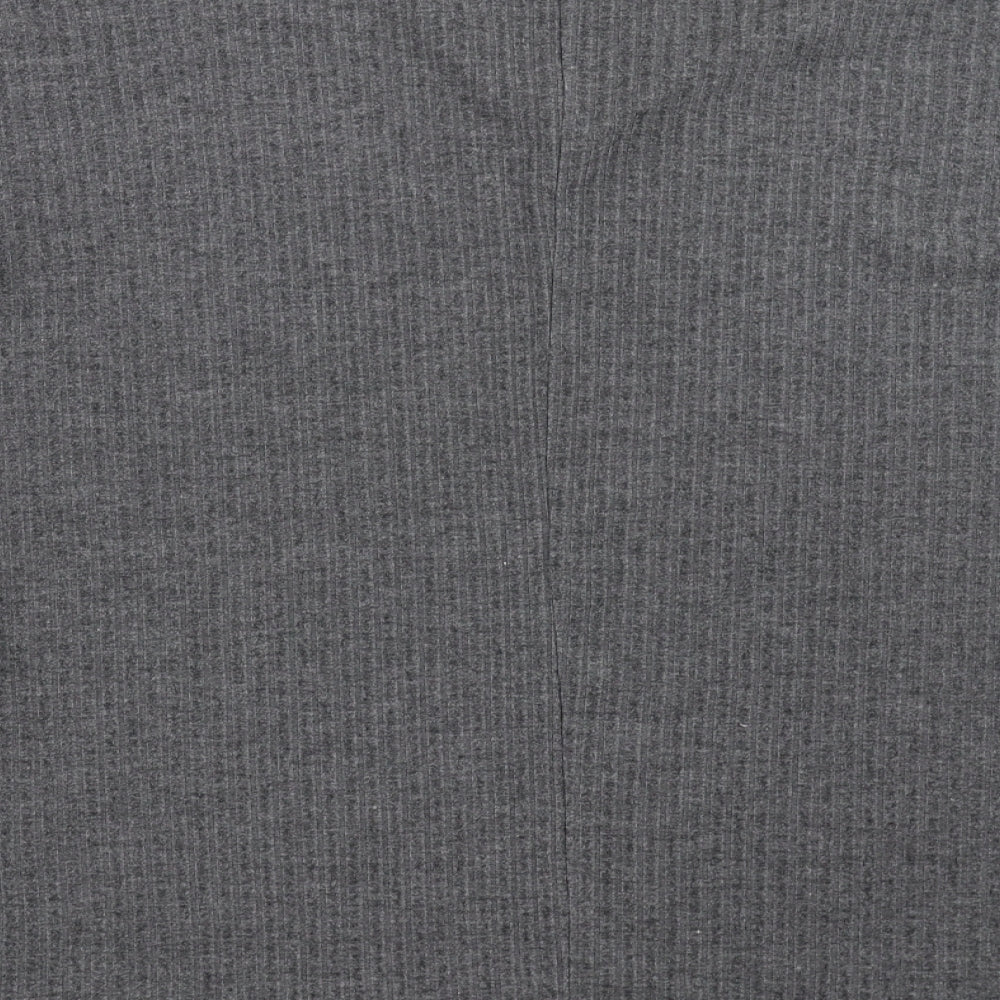 New Look Womens Grey Basic T-Shirt Size 10