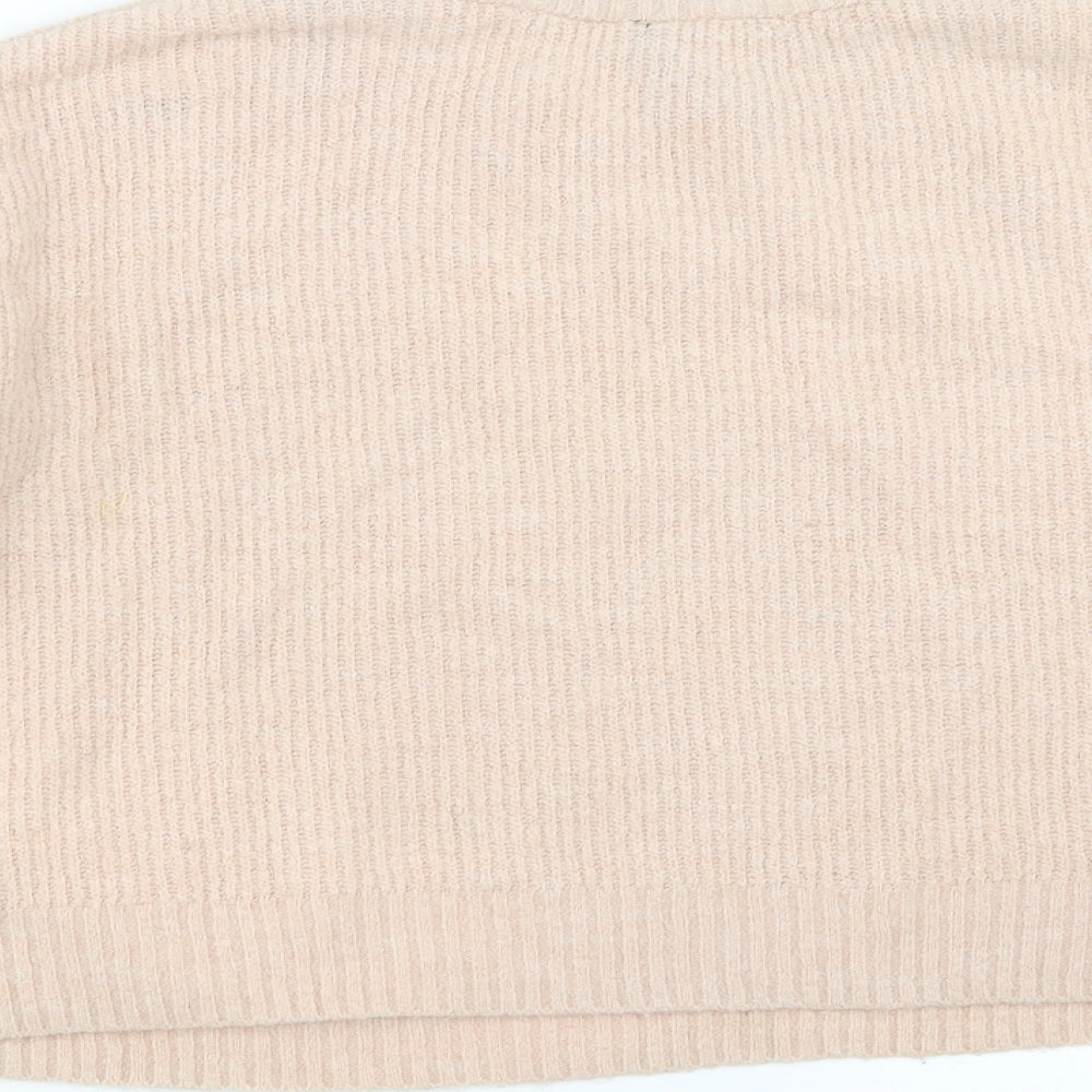 Divided by H&M Womens Pink Pullover Jumper Size M - cropped