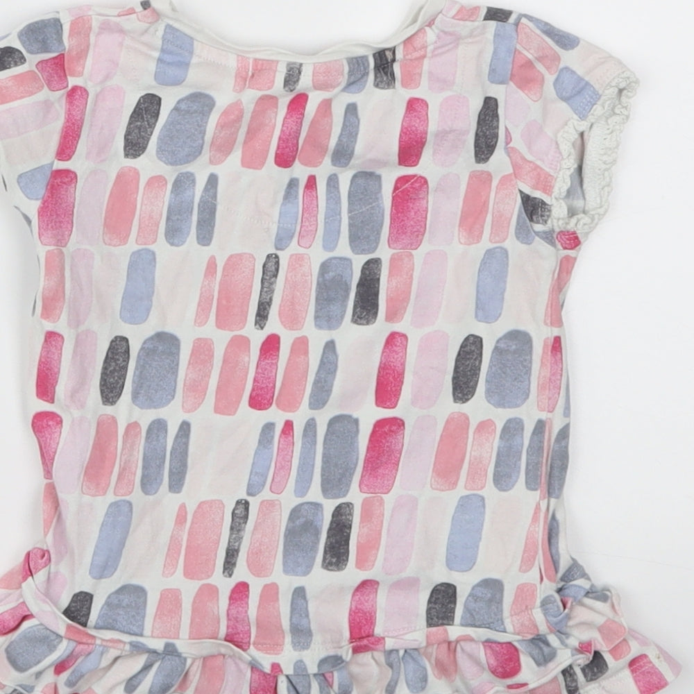 Next Girls Multicoloured Polka Dot Fit & Flare Size 12-18 Months