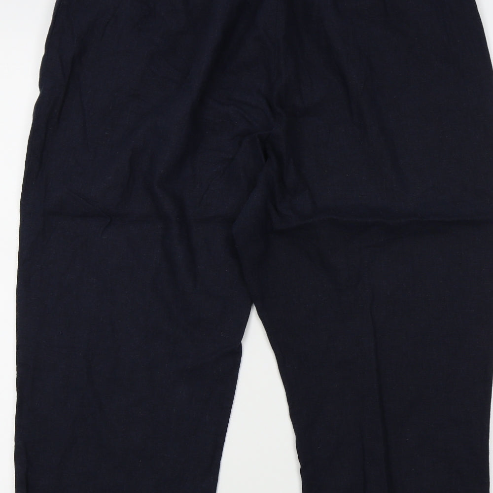 Profile Womens Blue Trousers Size 16 L20 in