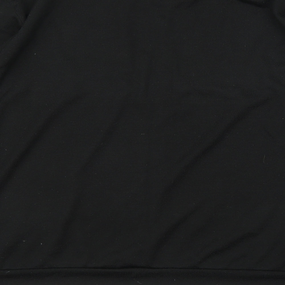 B. You Womens Black Pullover Jumper Size 16