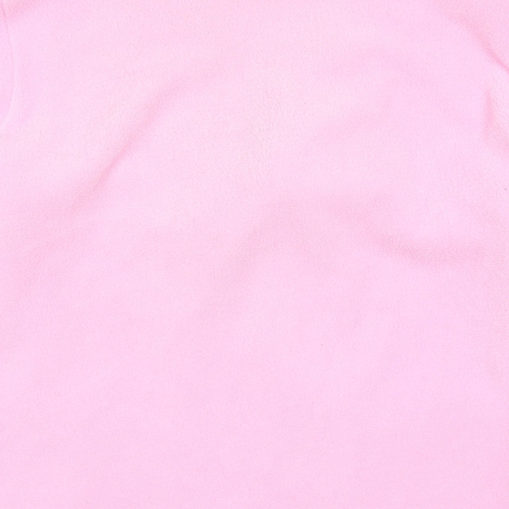 Whisper Womens Pink Solid Kimono Robe Size 14