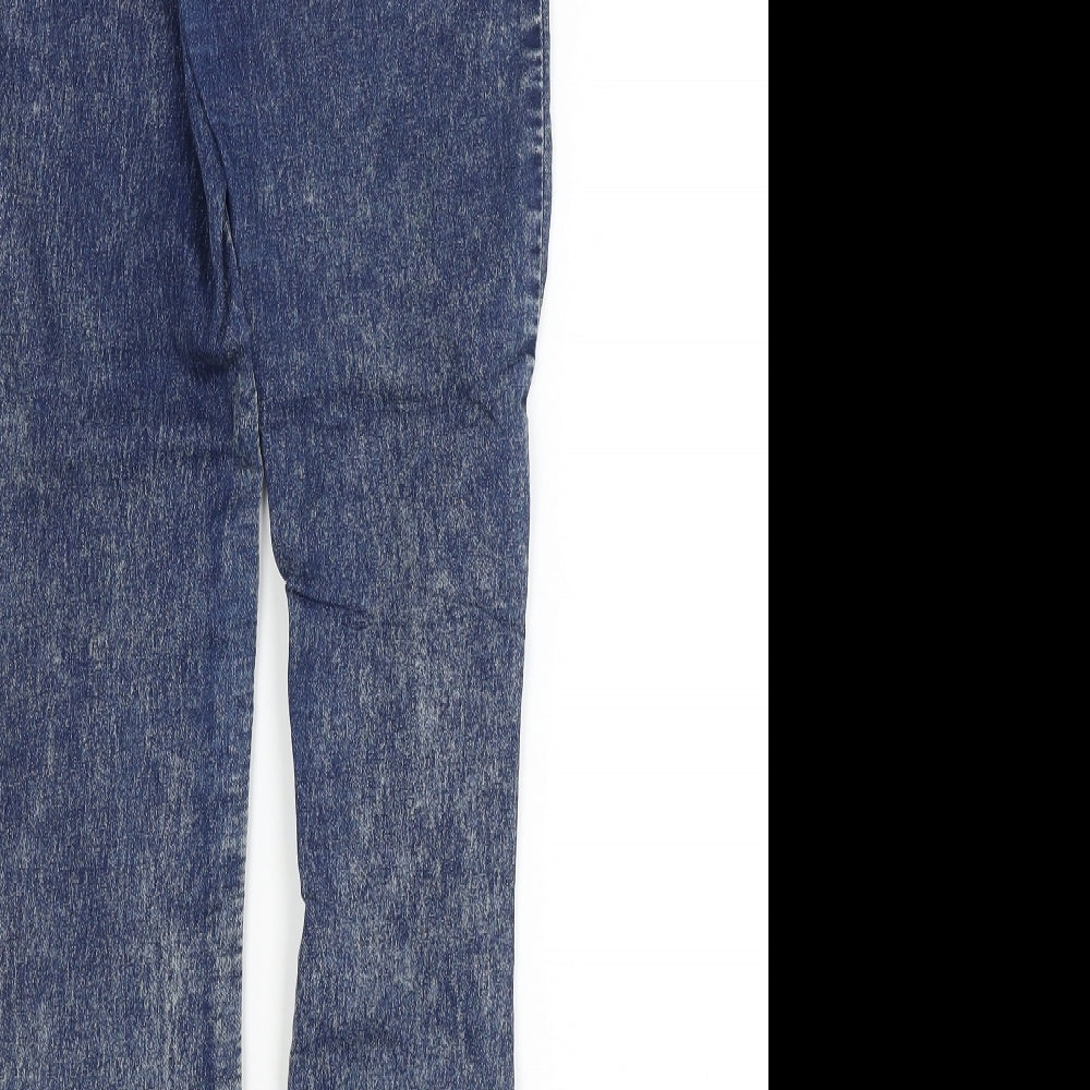 Denim Co Womens Blue Skinny Jeans Size 6 L29.5 in