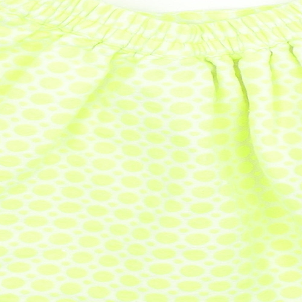 NEXT Baby Yellow Polka Dot Flare Skirt Size 18-24 Months