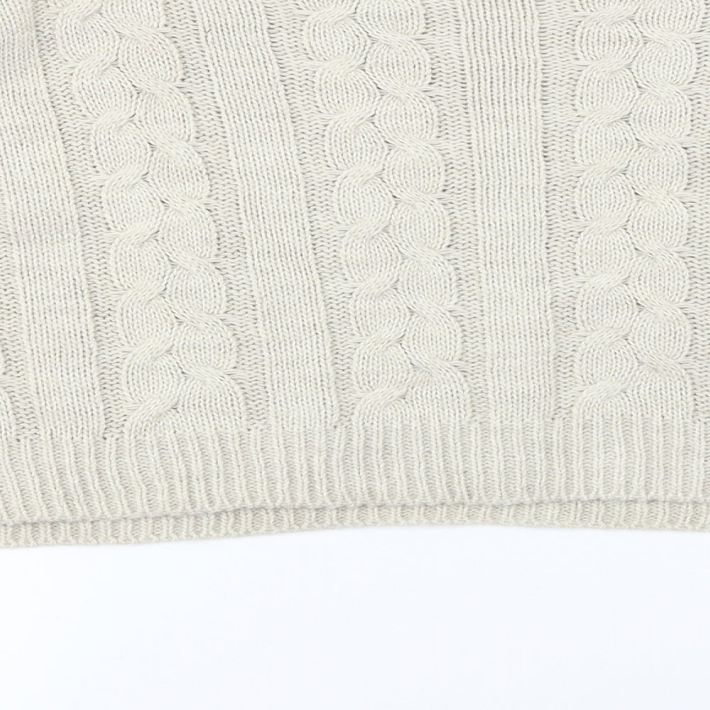 Preworn Womens Beige Pullover Jumper Size L