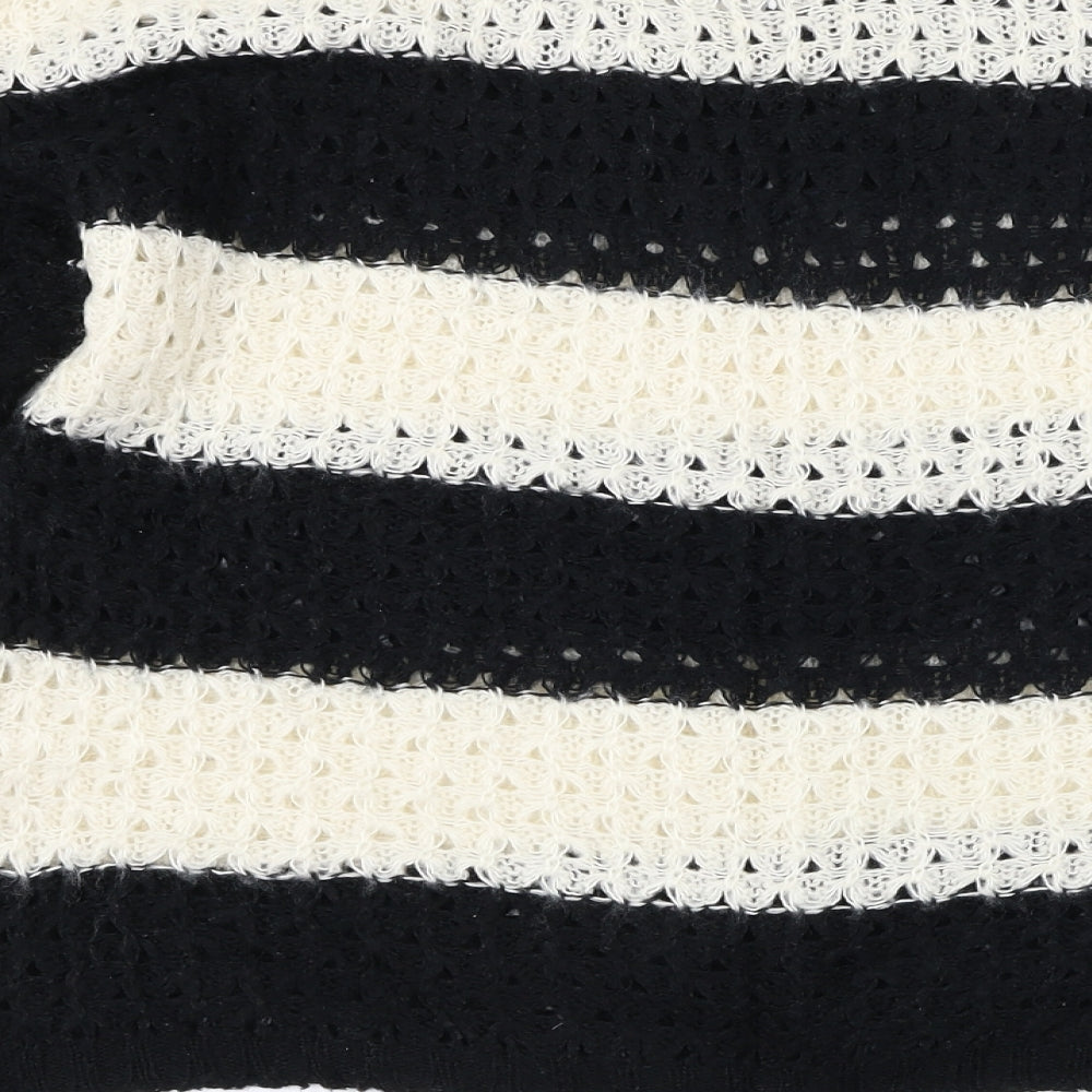 Atmosphere Womens Beige Striped Pullover Jumper Size 14