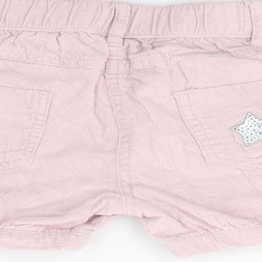 Sergent Major Girls Pink Corduroy Cut-Off Shorts Size 5 Years