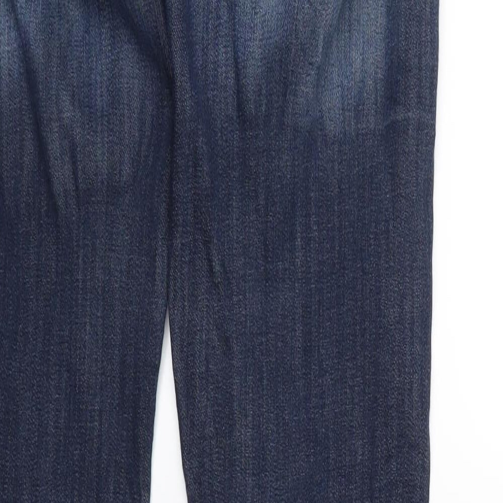 H&M Womens Blue Denim Skinny Jeans Size 26 in L28 in