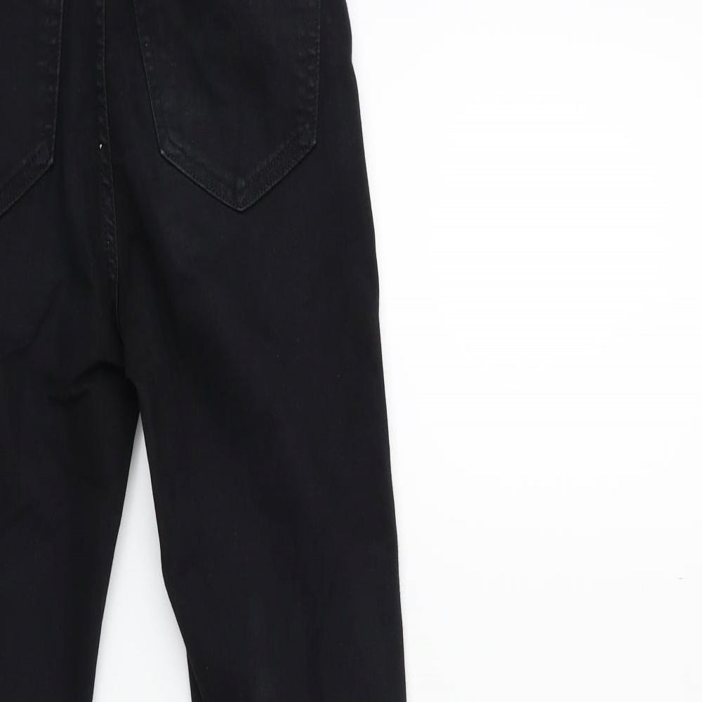 Topshop Womens Black Denim Skinny Jeans Size 26 in L32 in