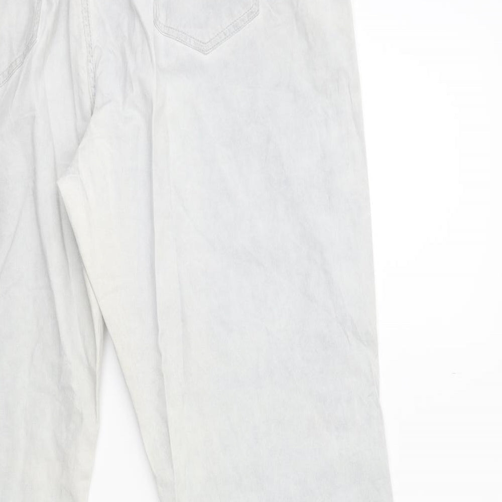 Triangle Womens Grey Denim Skinny Jeans Size 36 in L30 in