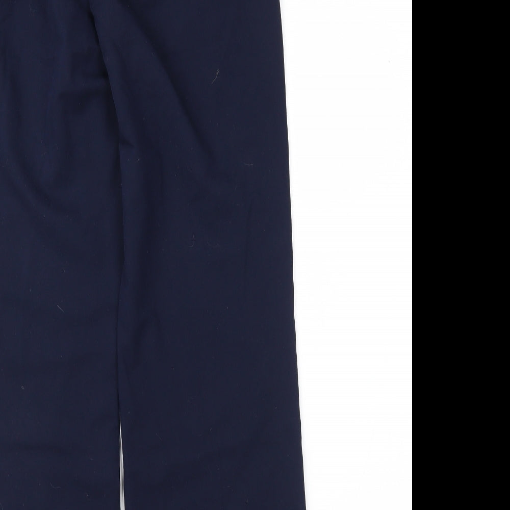Magi Womens Blue Trousers Size 12 L27 in