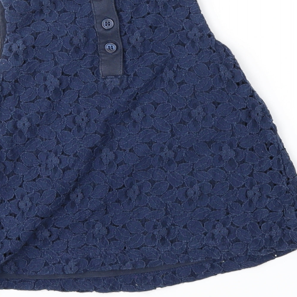 NEXT Girls Blue Lace Fit & Flare Size 3-6 Months