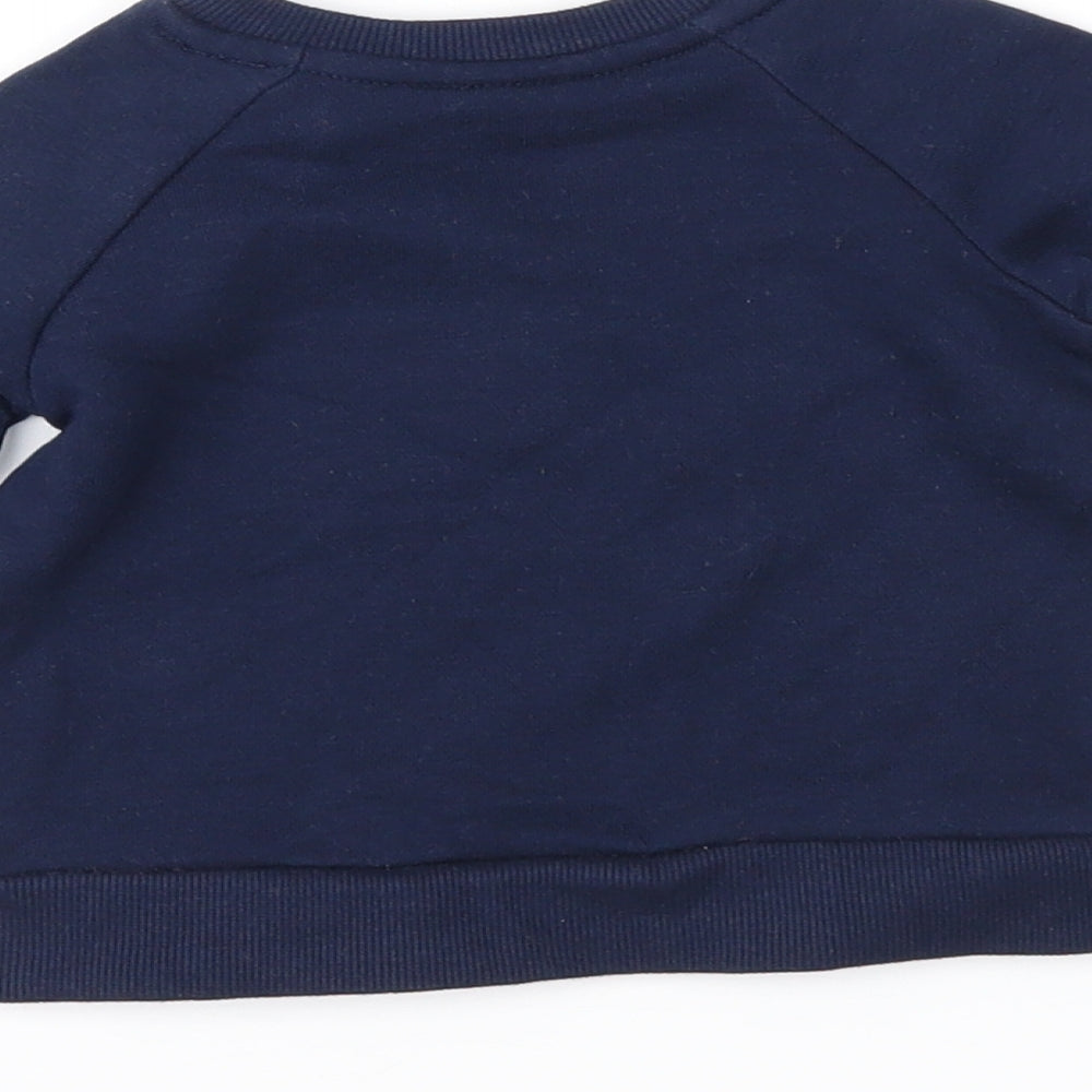 Primark Girls Blue Pullover Casual Size 6-9 Months