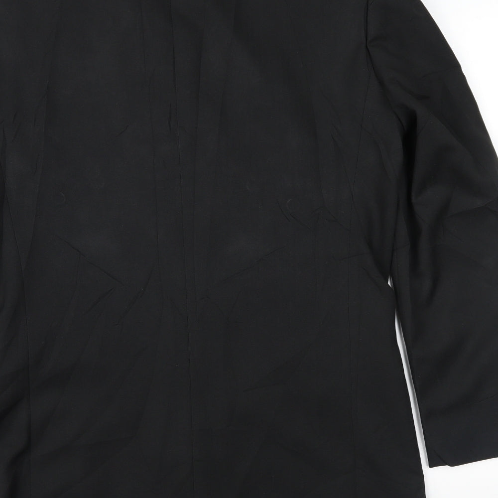 Taylor & Wright Mens Black Jacket Suit Jacket Size 38