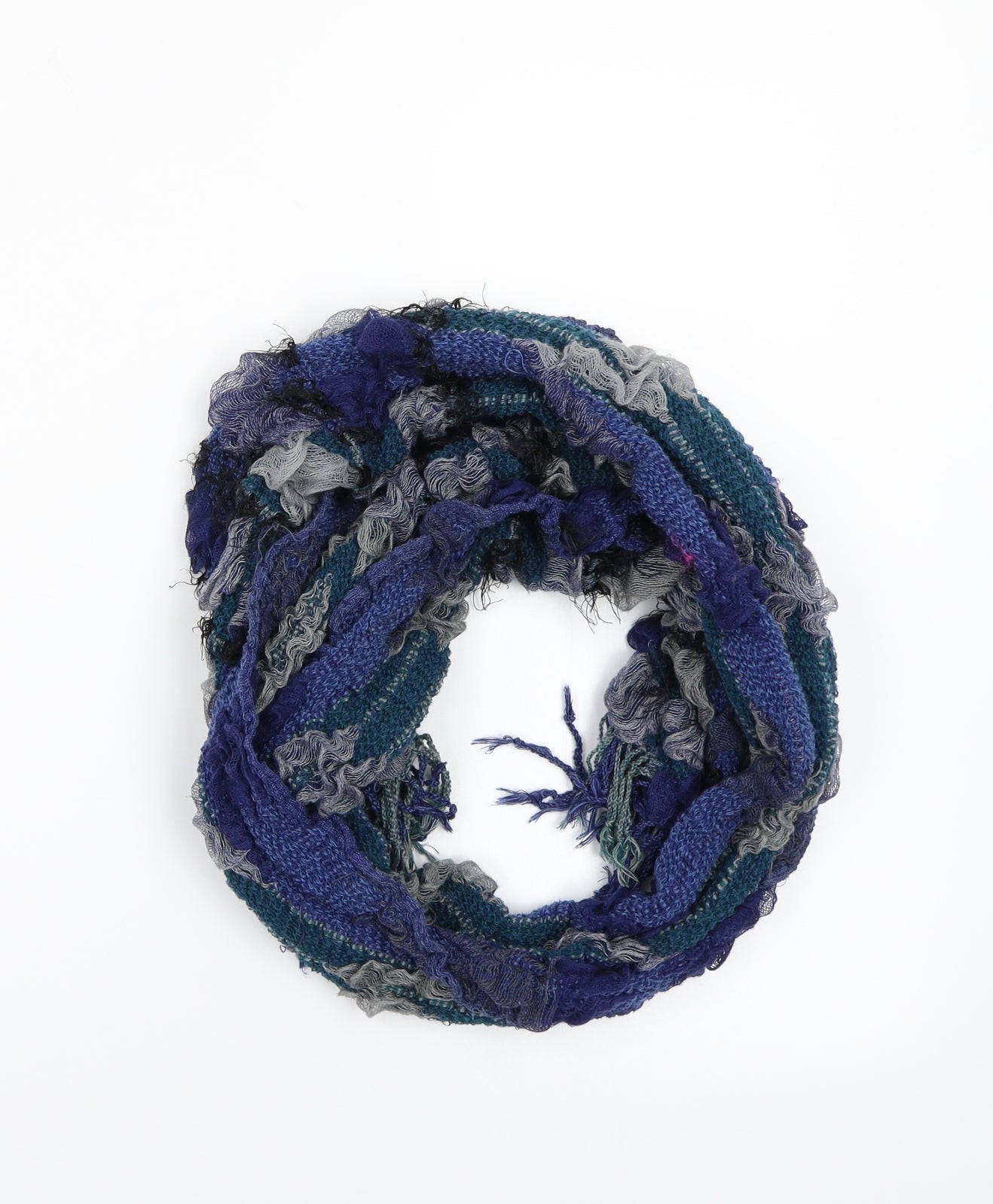 Preworn Womens Blue Scarf