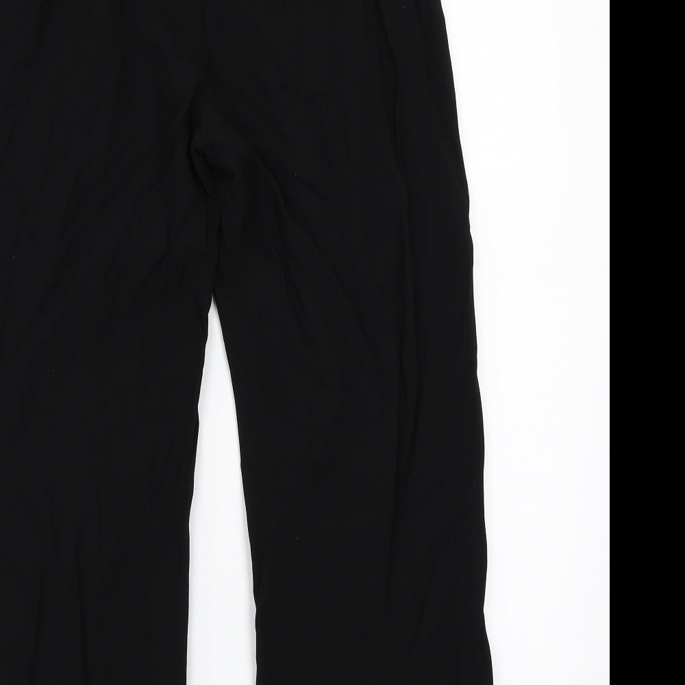 Collection Womens Black Trousers Size 12 L23 in
