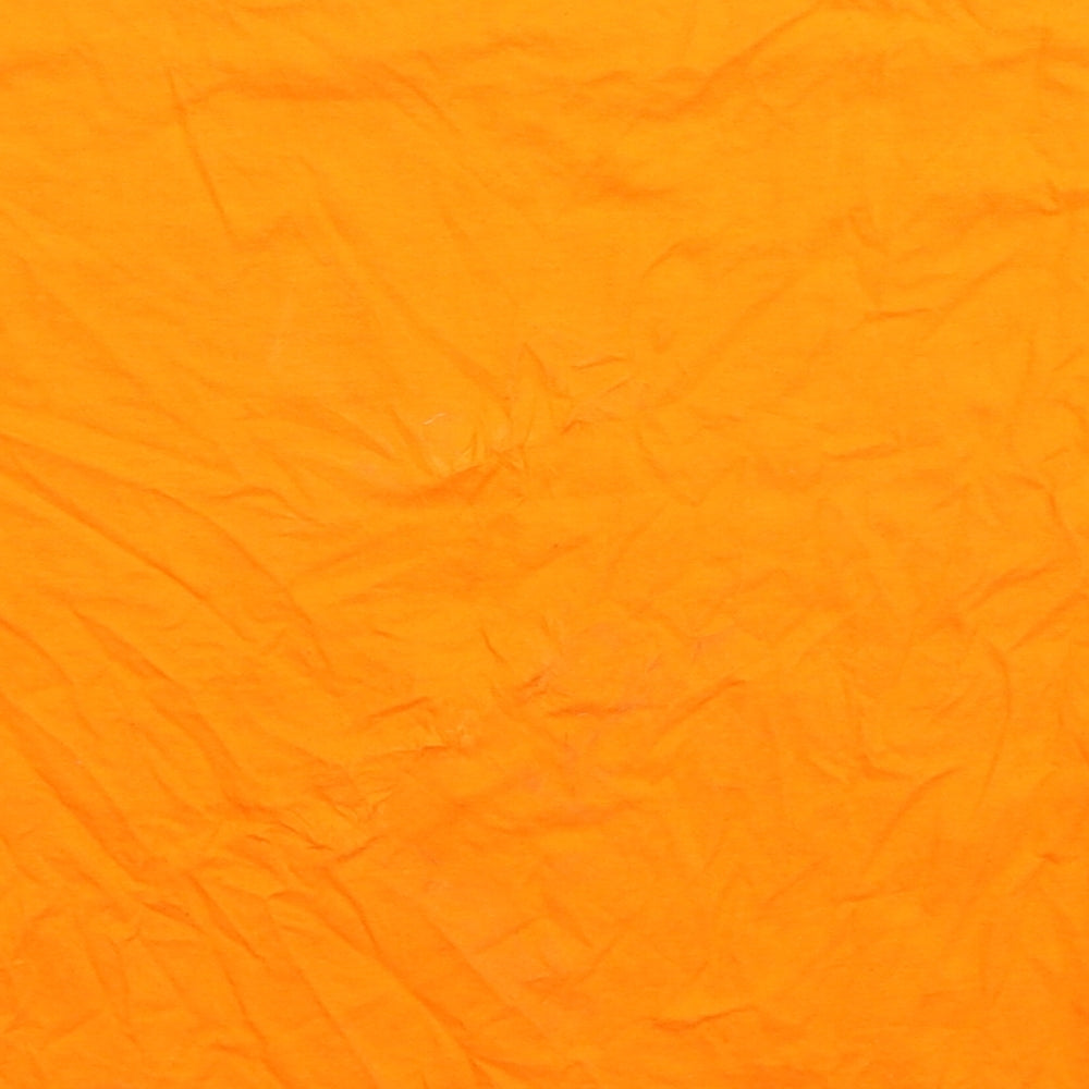 Preworn Boys Orange Basic T-Shirt Size S