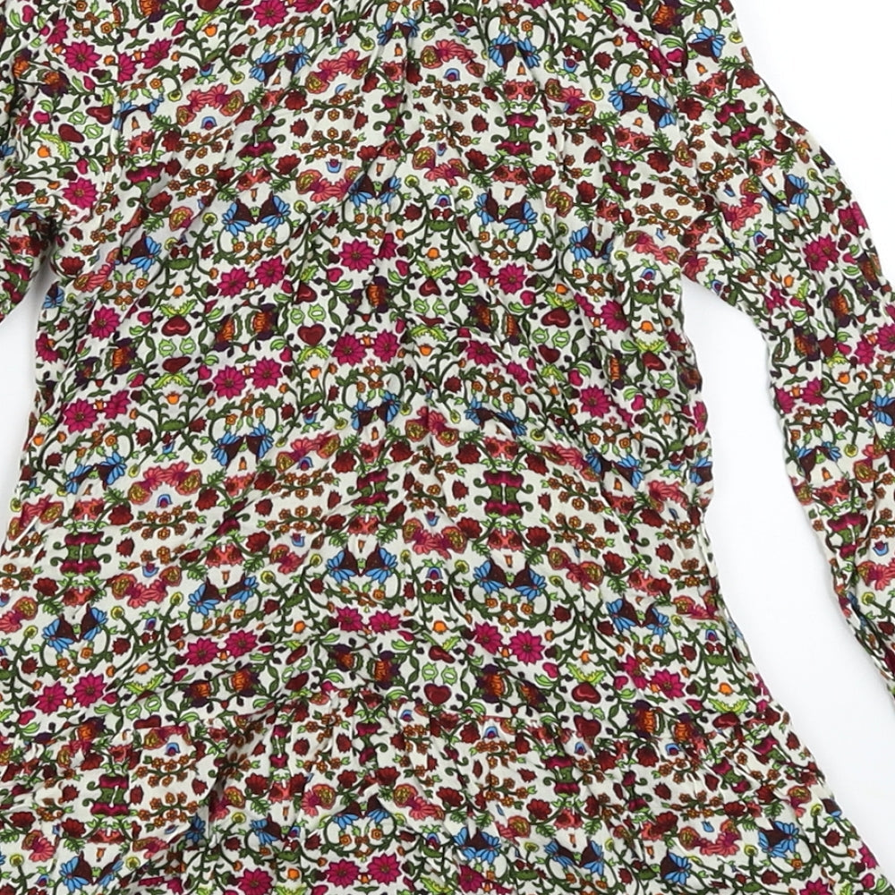 Caters Girls Multicoloured Floral Fit & Flare Size 12 Months