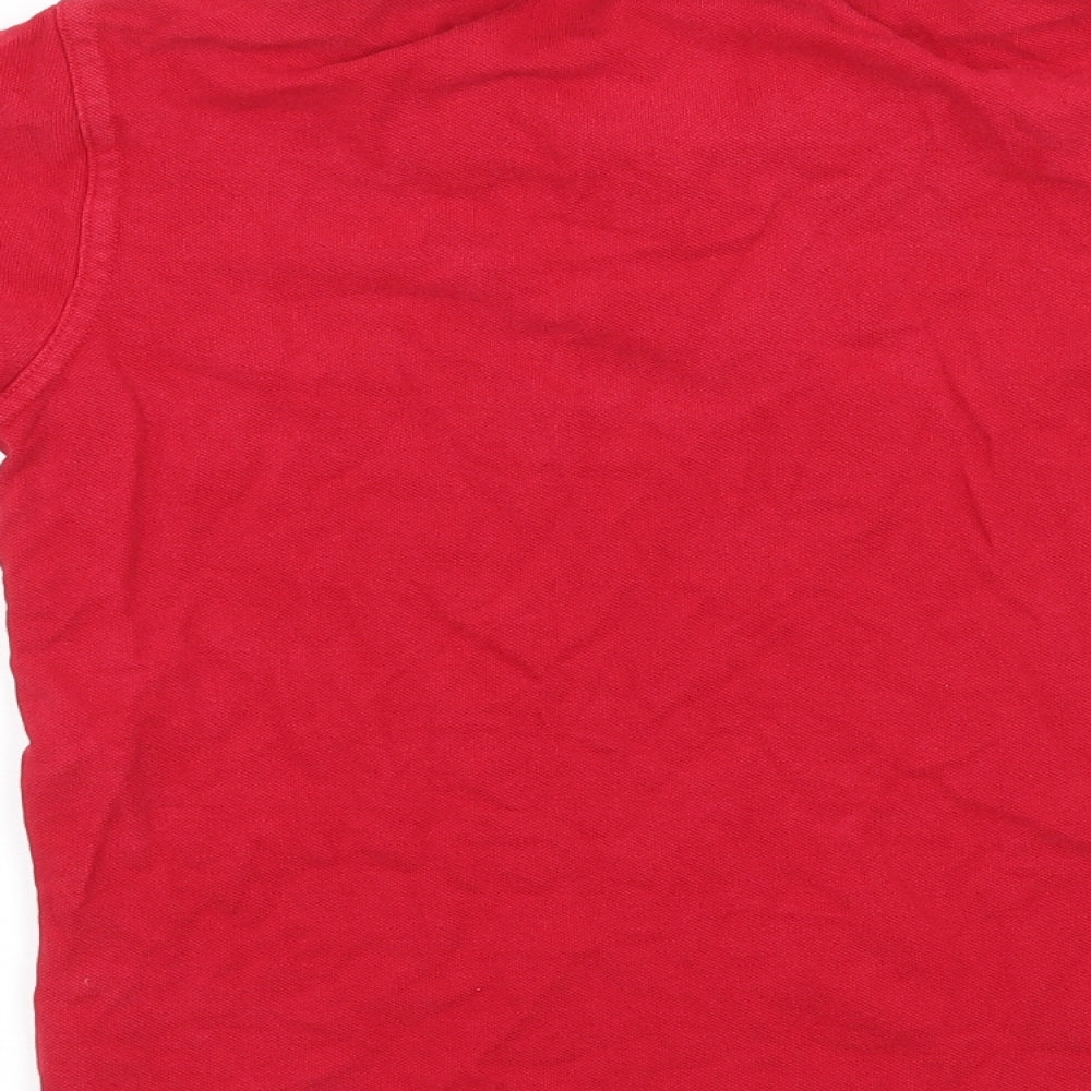 George Boys Red Jersey Basic T-Shirt Size 8-9 Years