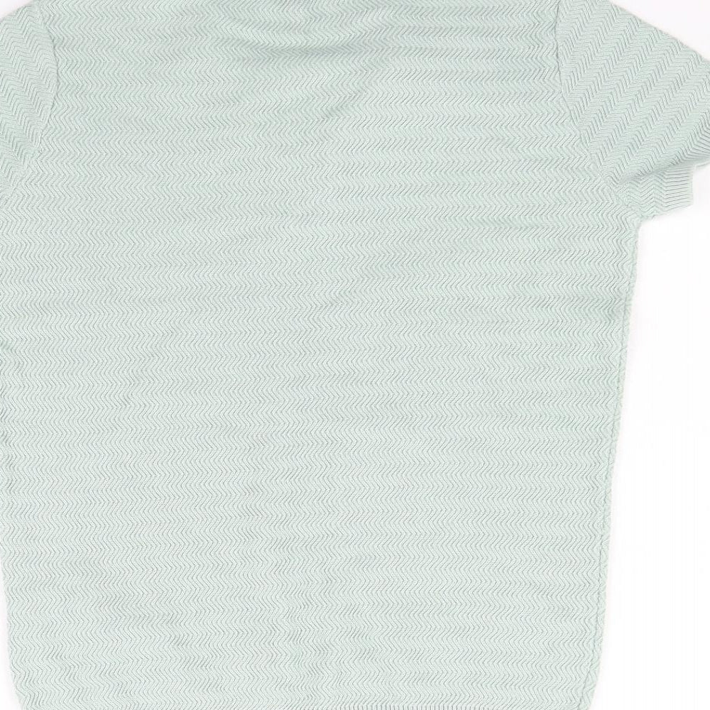 River Island Girls Green Basic Polo Size 9-10 Years
