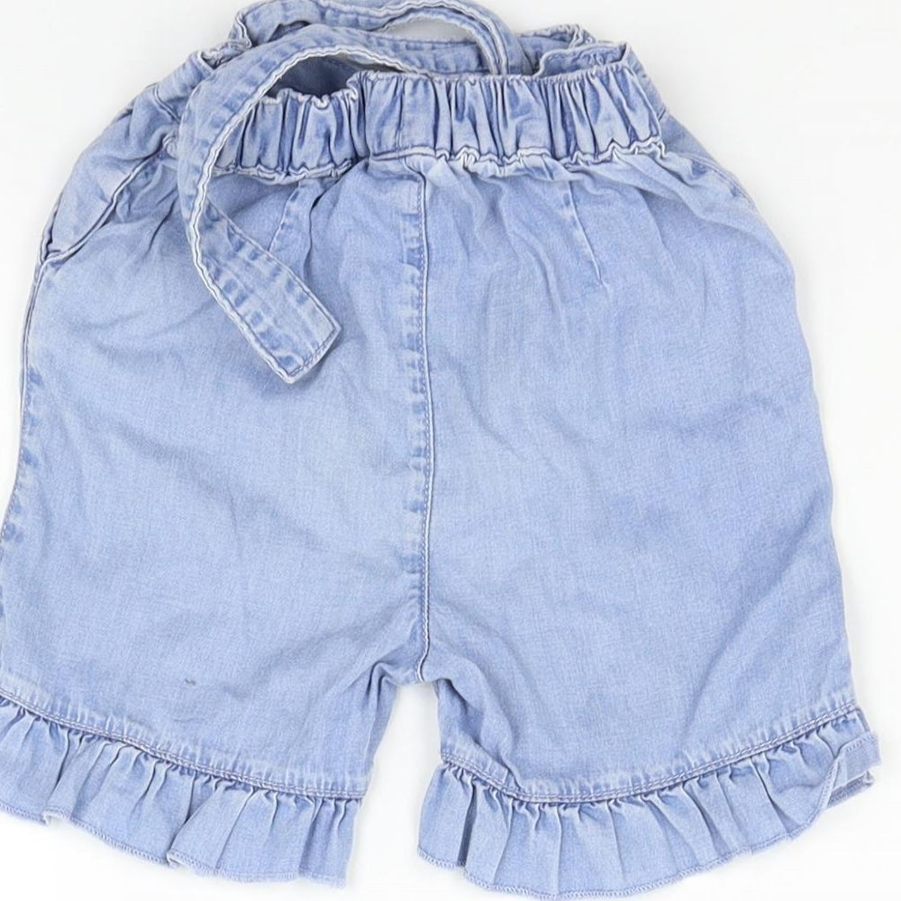F&F Boys Blue Cropped Trousers Size 12-18 Months