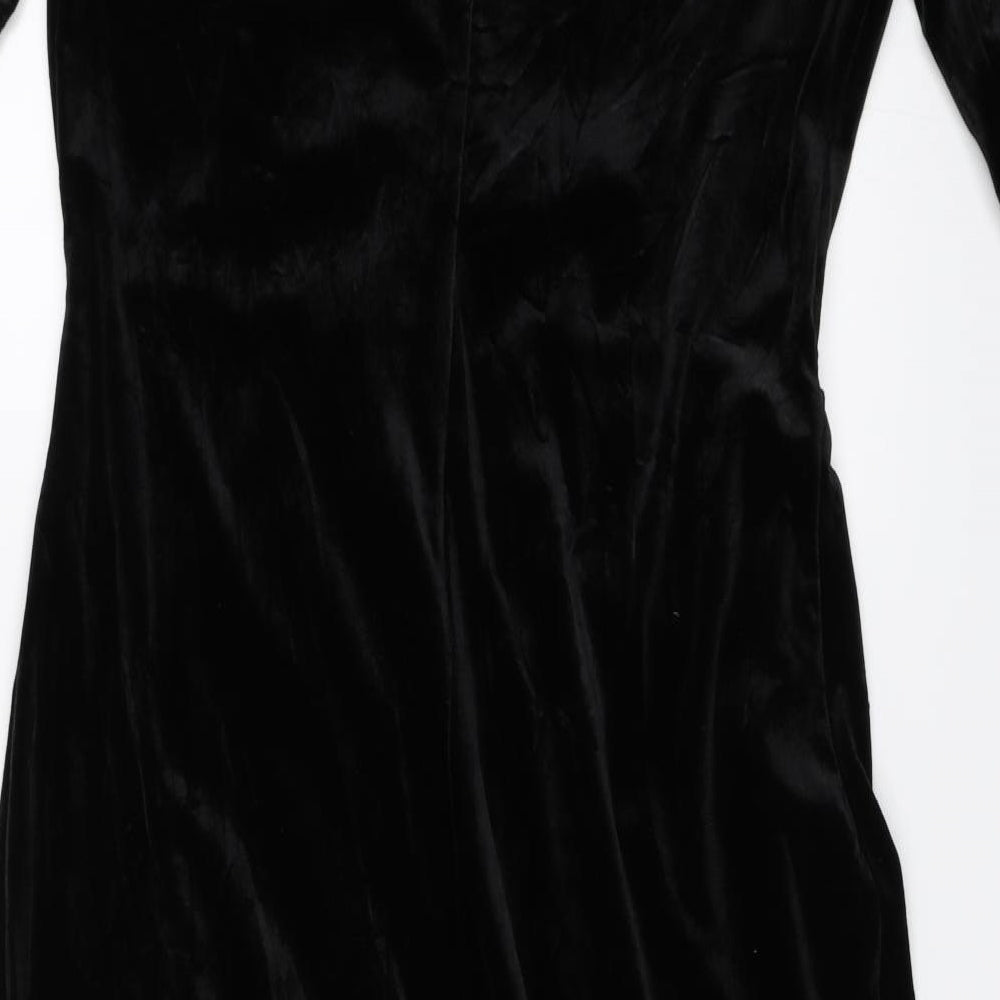 Damart Womens Black A-Line Size 12