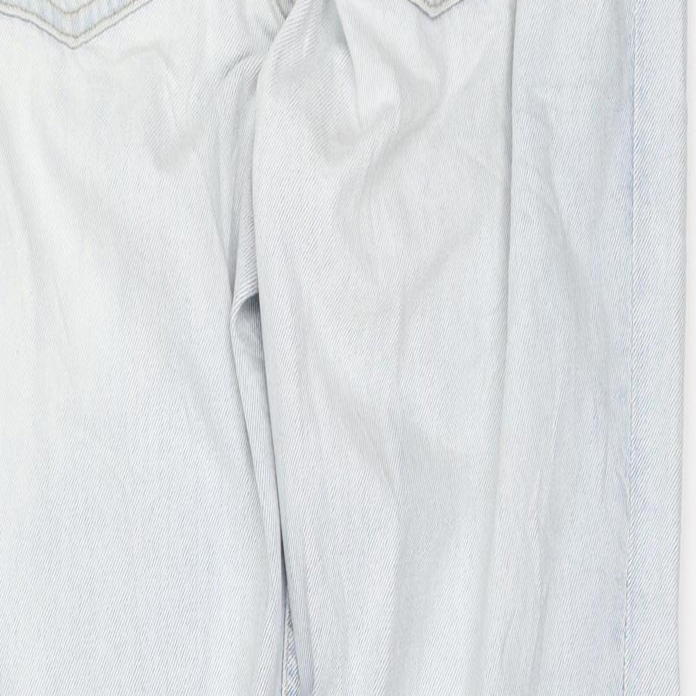 Preworn Mens Blue Cropped Jeans Size 31 L25 in