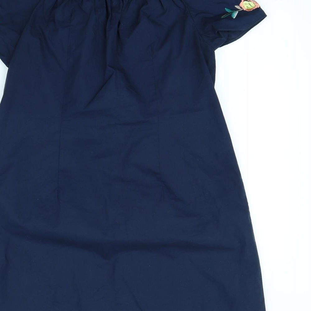 Apricot Womens Blue Mini Size 10
