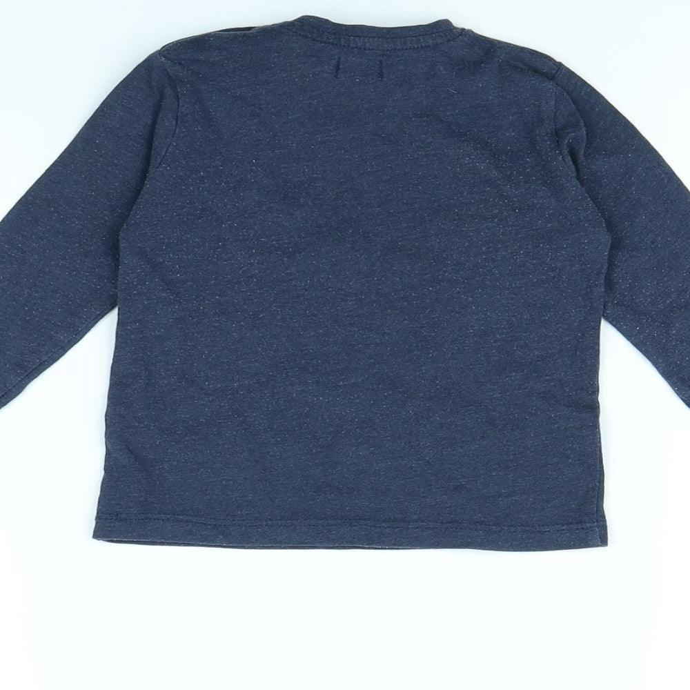 Sfera Girls Blue Basic T-Shirt Size 6-9 Months - BEAR