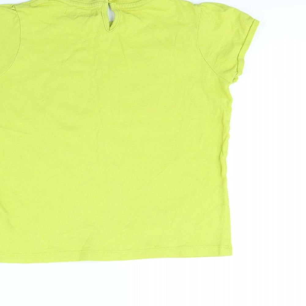 Autograph Girls Green Basic T-Shirt Size 5 Years