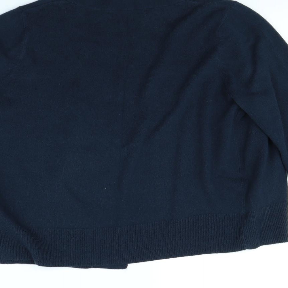 M&S Womens Blue Jacket Size 14
