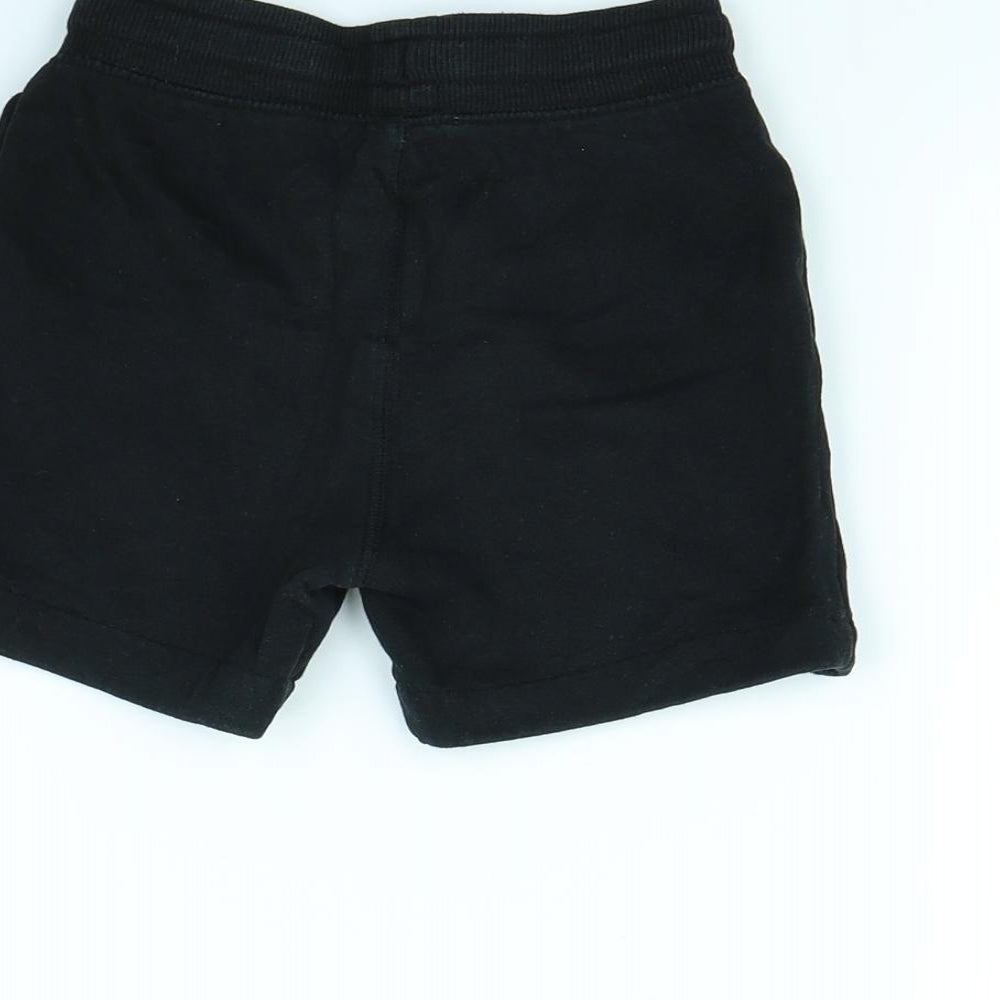 George Boys Black Cargo Shorts Size 3 Years