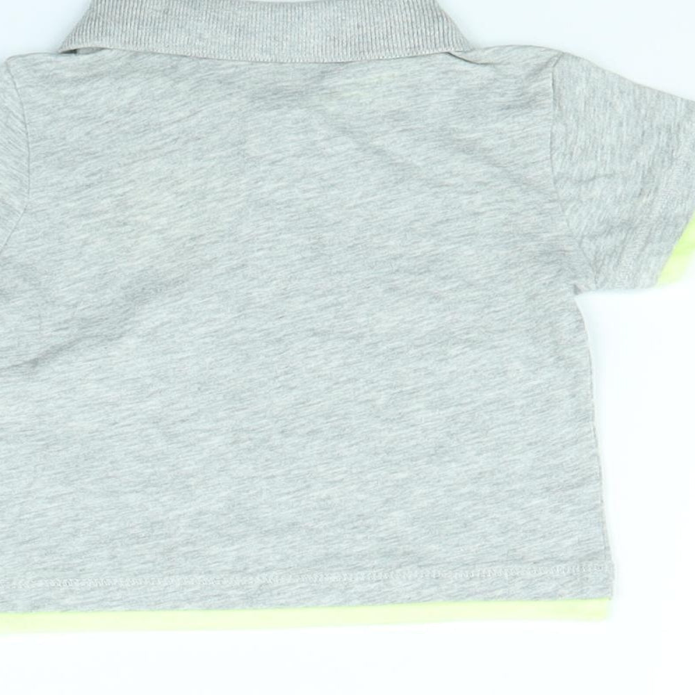 Zara Boys Grey Basic Polo Size 3-6 Months