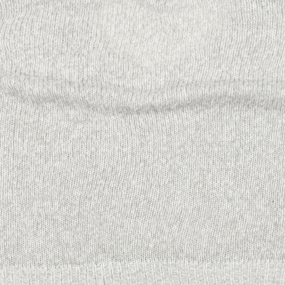 New Look Womens White Knit Pullover Jumper Size L