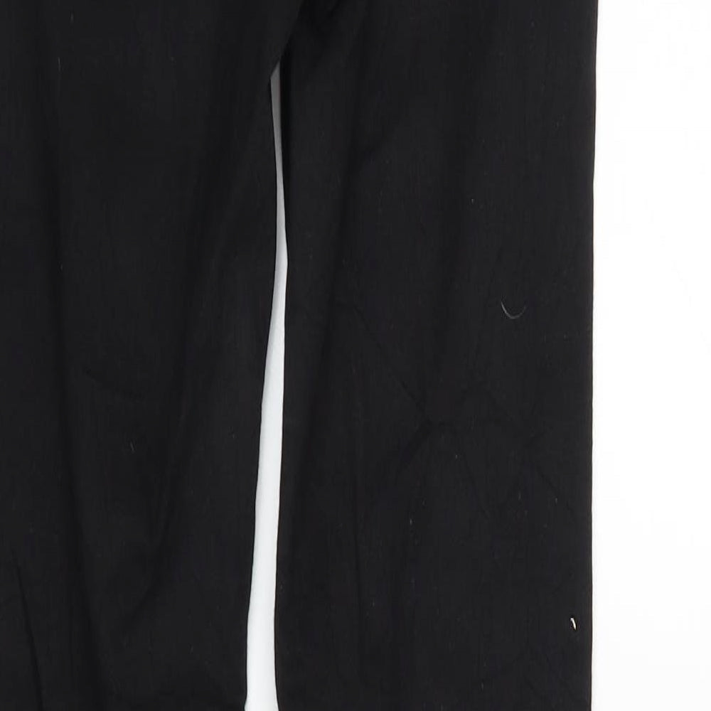 Never denim Womens Black Denim Skinny Jeans Size S L30 in