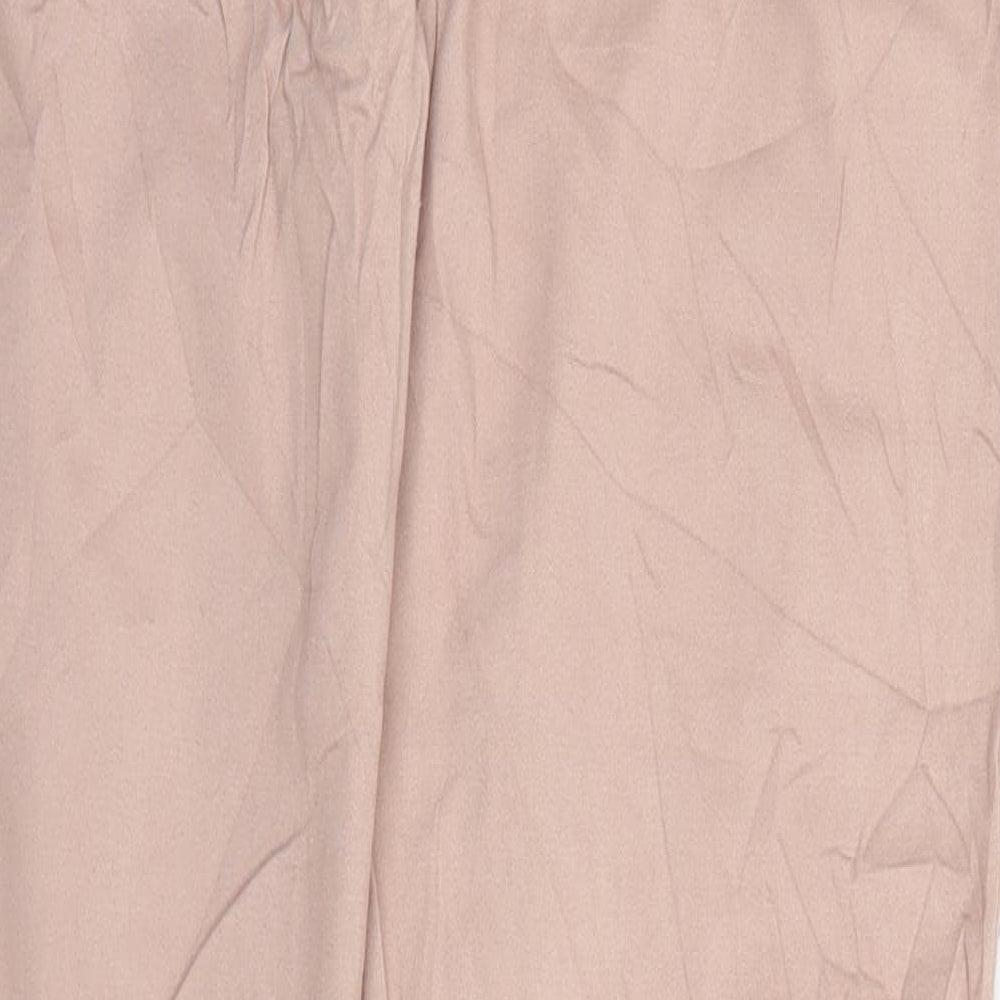 157 Womens Pink Trousers Size 32 in L28 in
