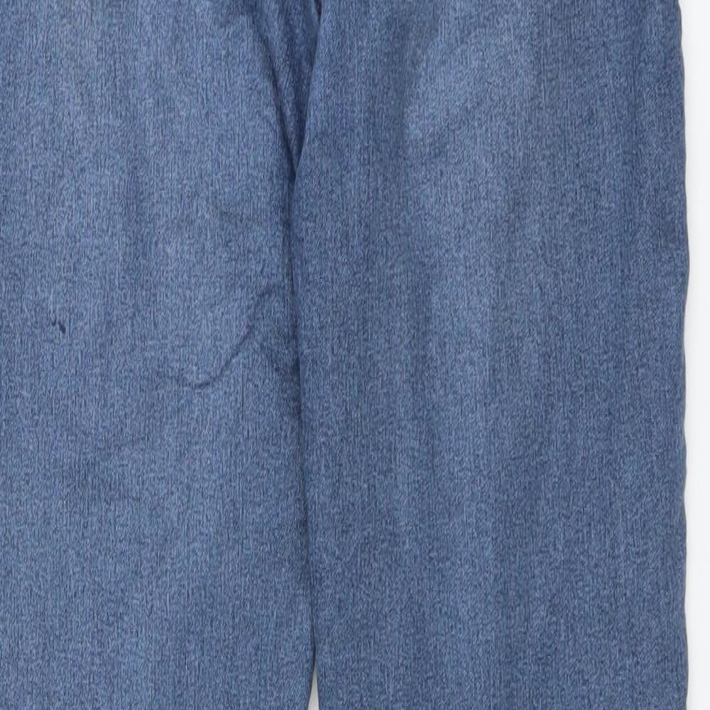 H&M Womens Blue Denim Straight Jeans Size 28 in L29 in