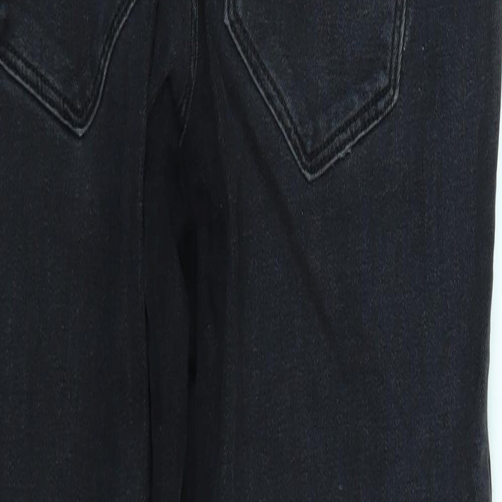 H&M Womens Grey Denim Skinny Jeans Size 8 L30 in