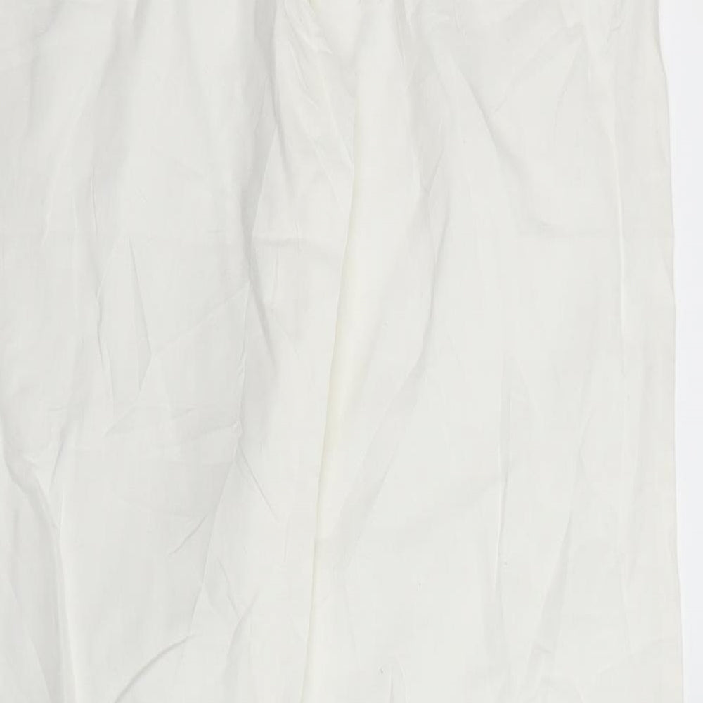 Cobalt Womens White Trousers Size 10 L29 in