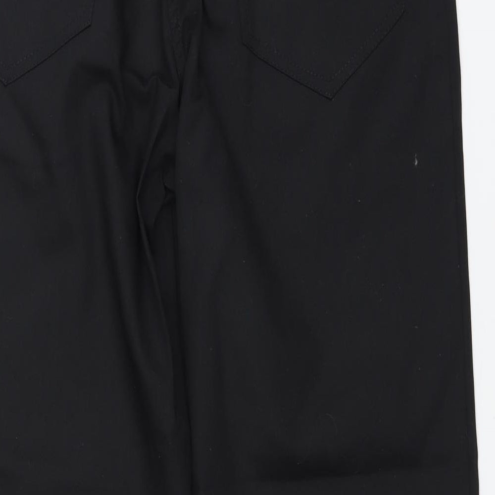 Alexandra Womens Black Trousers Size 12 L28 in